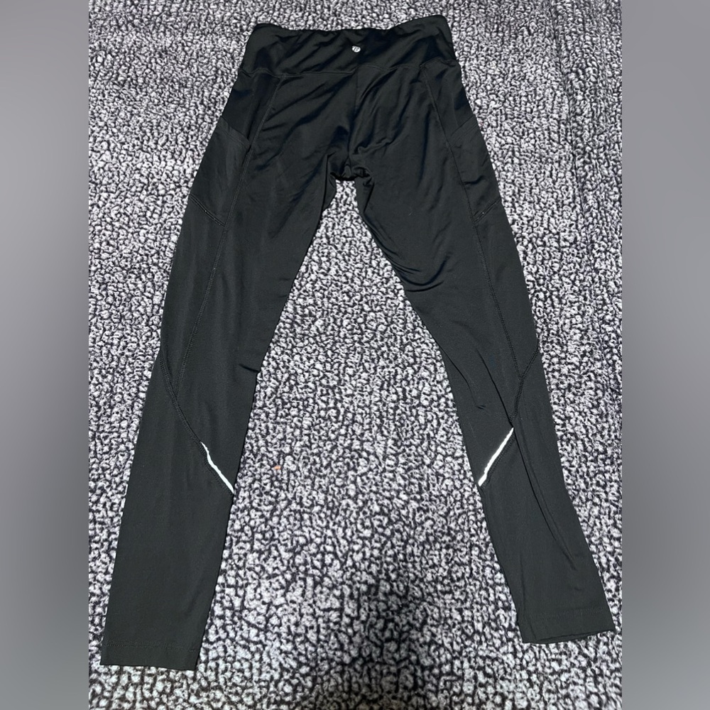 Black Bally total fitness running leggings women size S